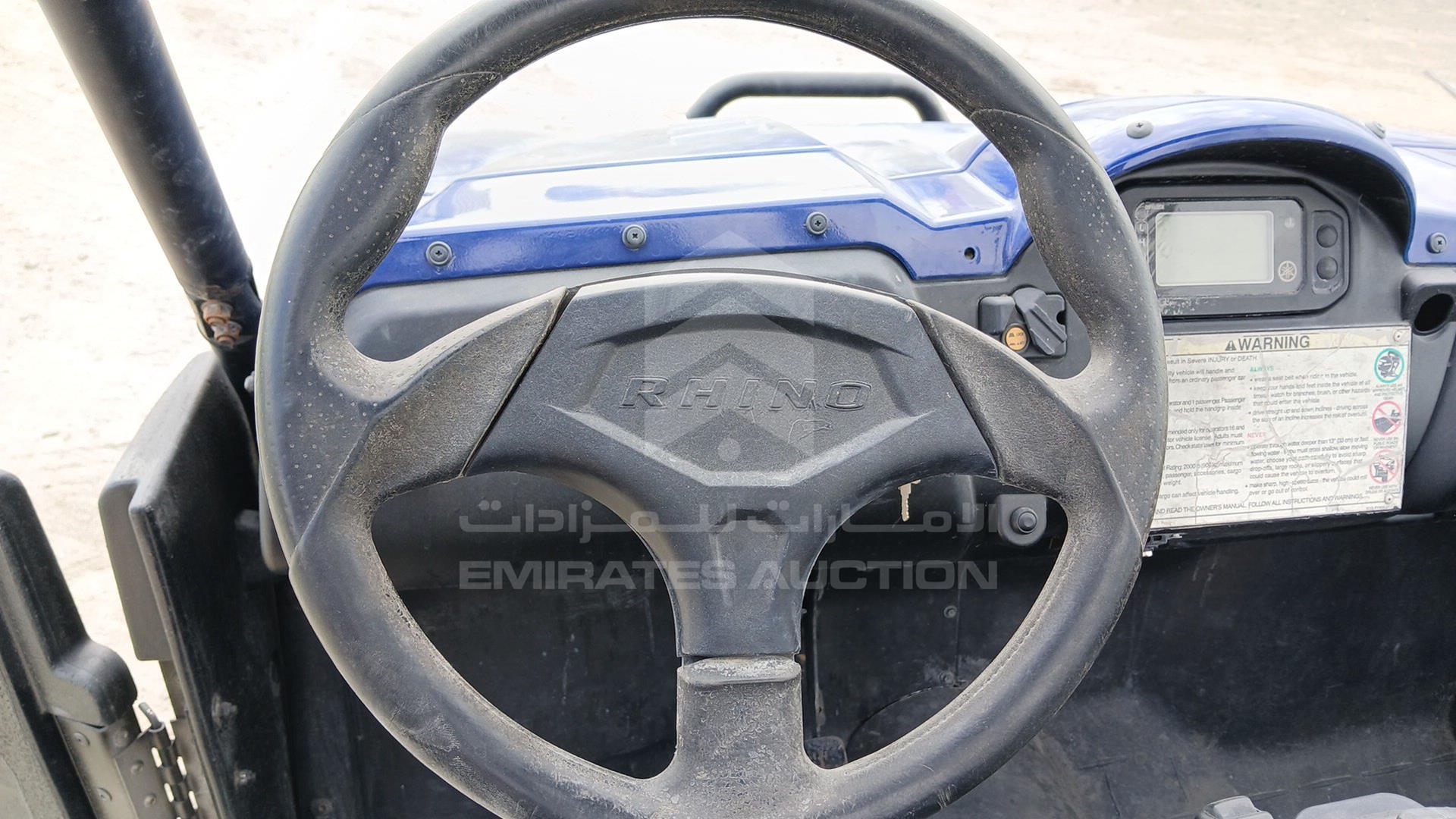 2007 YAMAHA RHINO VIN: 5Y4AMO8Y17A019557