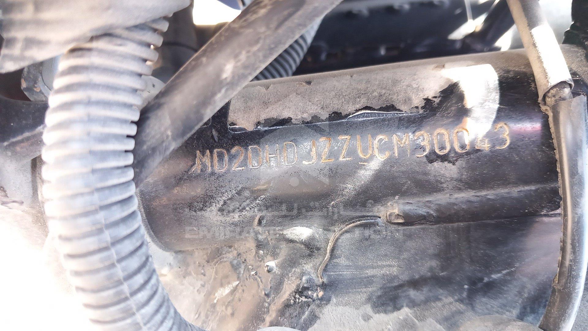 2012 BAJAJ 180 CC VIN: MD2DHDJZZUCM30043