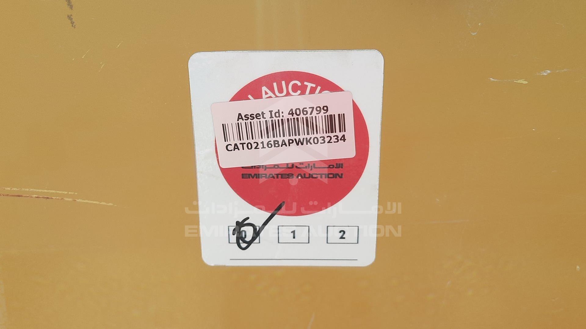 2019 CATERPILLAR 216B3 VIN: CAT0216BAPWK03234