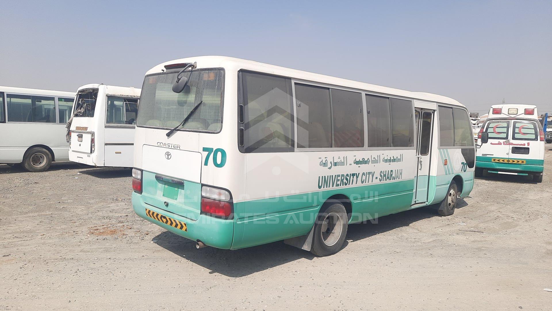 2008 TOYOTA COASTER VIN: JTGFK518784000493
