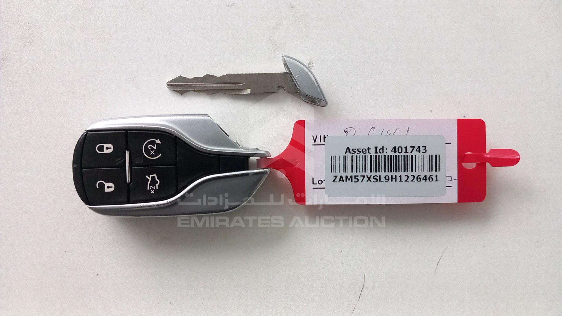 2017 MASERATI GHIBLI VIN: ZAM57XSL9H1226461