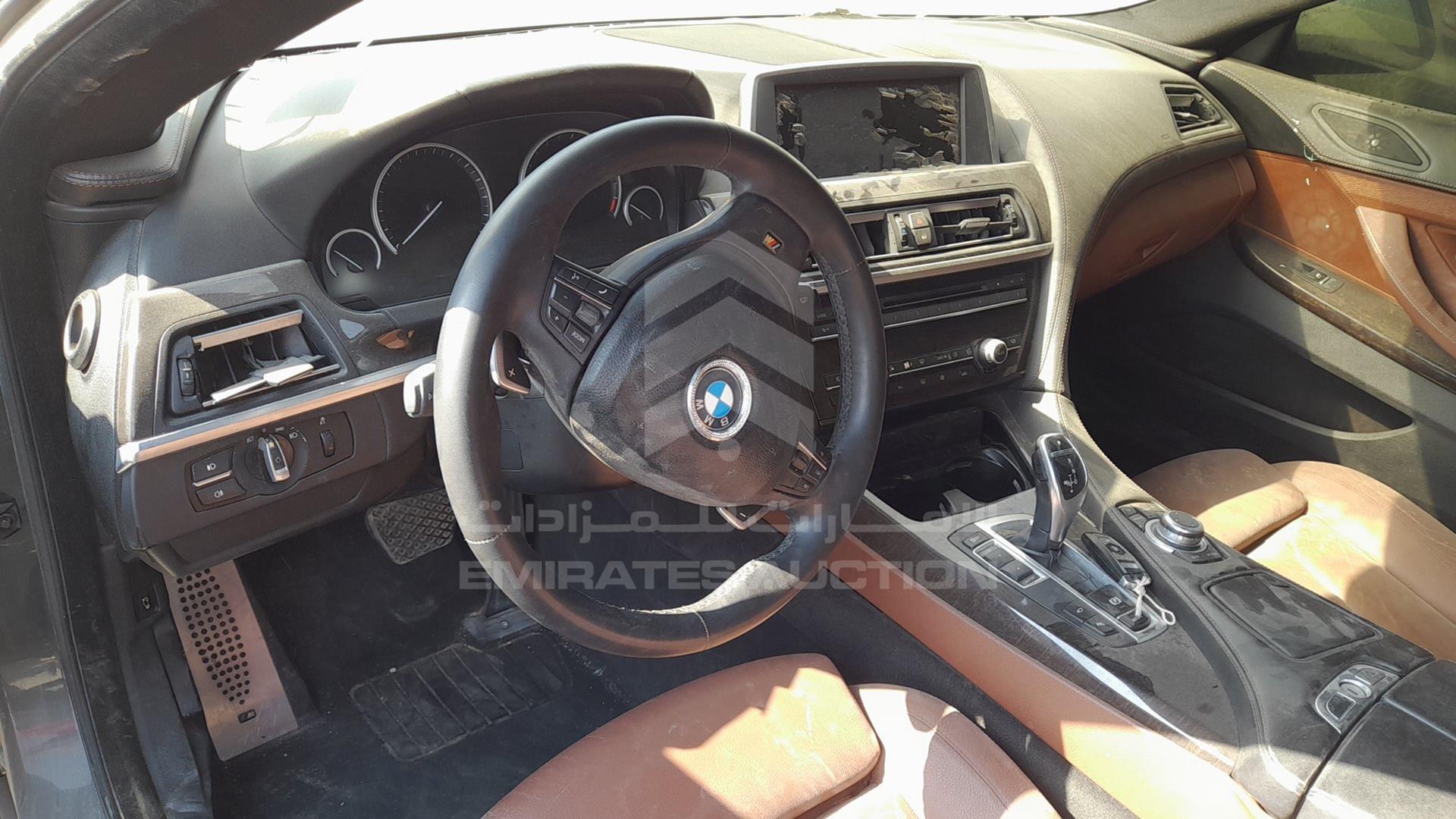 2013 BMW 640 VIN: WBA6A0109DDY65728
