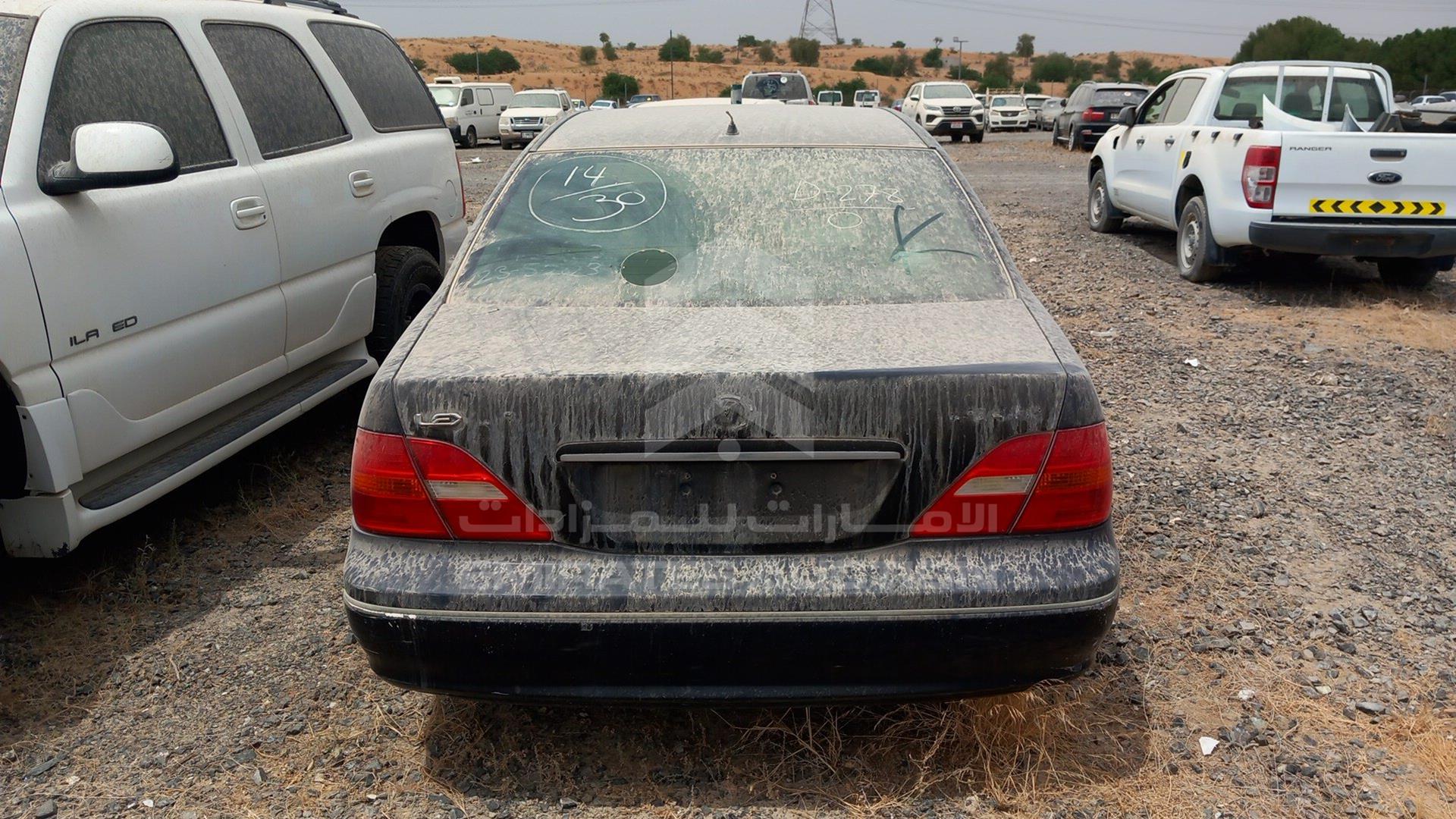 2002 LEXUS LS 430 VIN: JTHBN30F120089742
