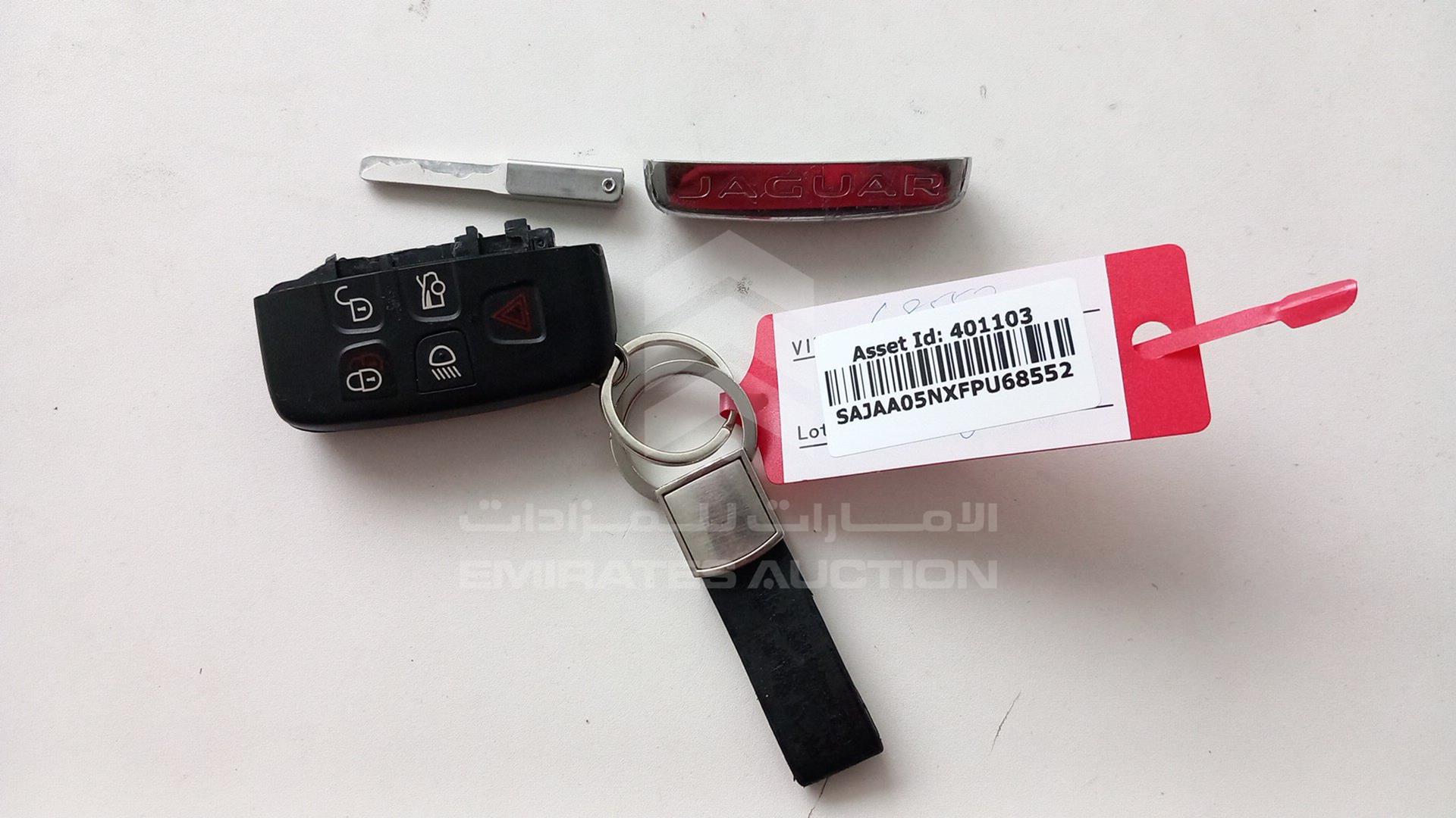 2015 JAGUAR XF VIN: SAJAA05NXFPU68552