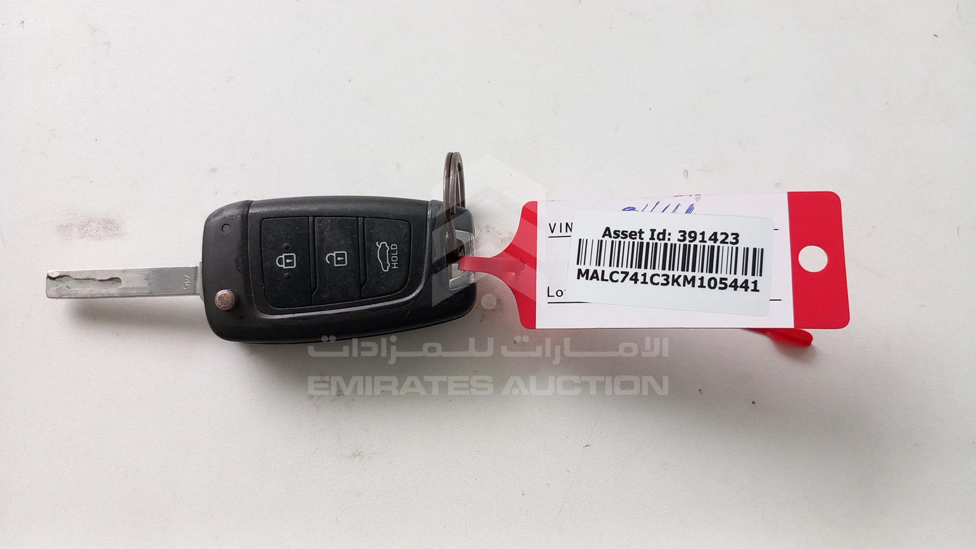 2019 HYUNDAI ACCENT VIN: MALC741C3KM105441