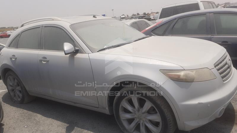 VIN: JN8AS05Y07X011244 Auction: EmiratesAuction Lot: 343623 JN8AS05Y07X011244 Infiniti FX 35 2007 SILVER Photo 10