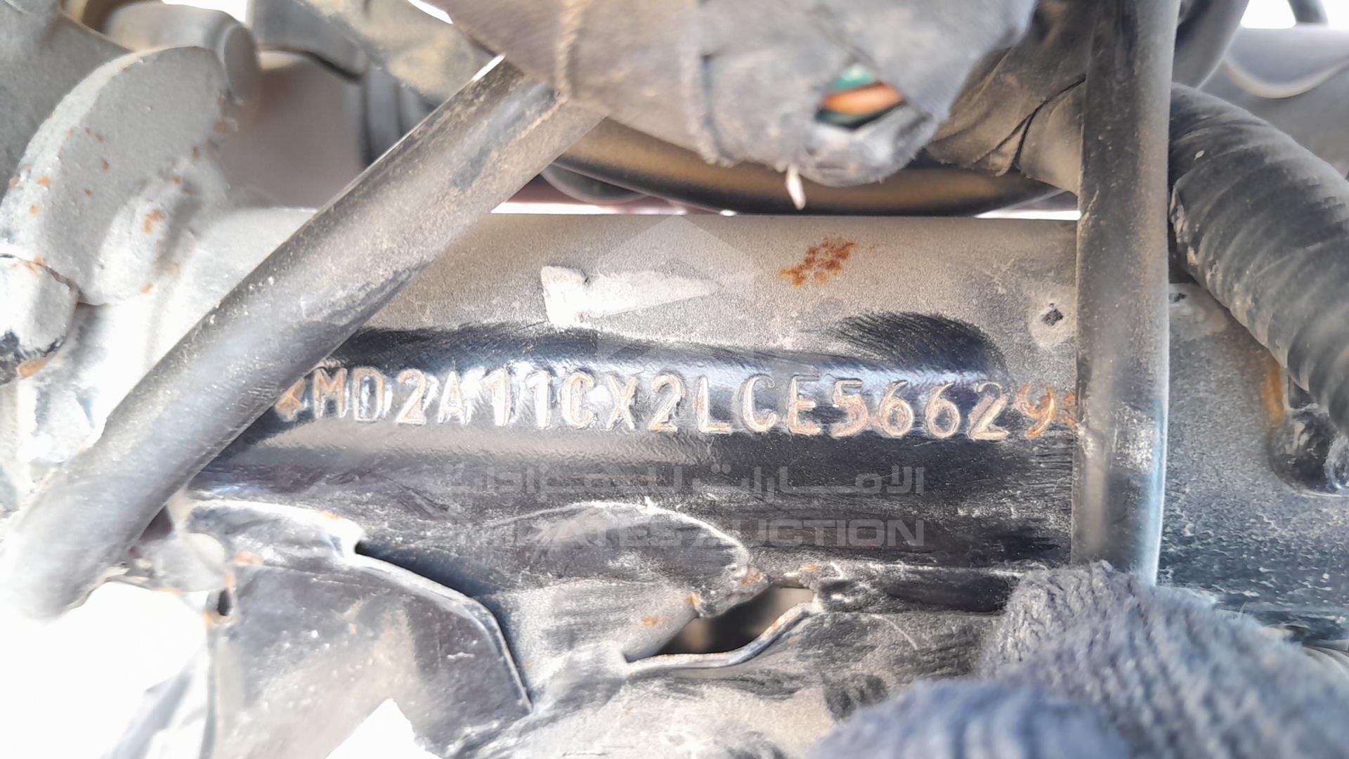 0 BAJAJ PULSAR VIN: MD2A11CX2LCE56629
