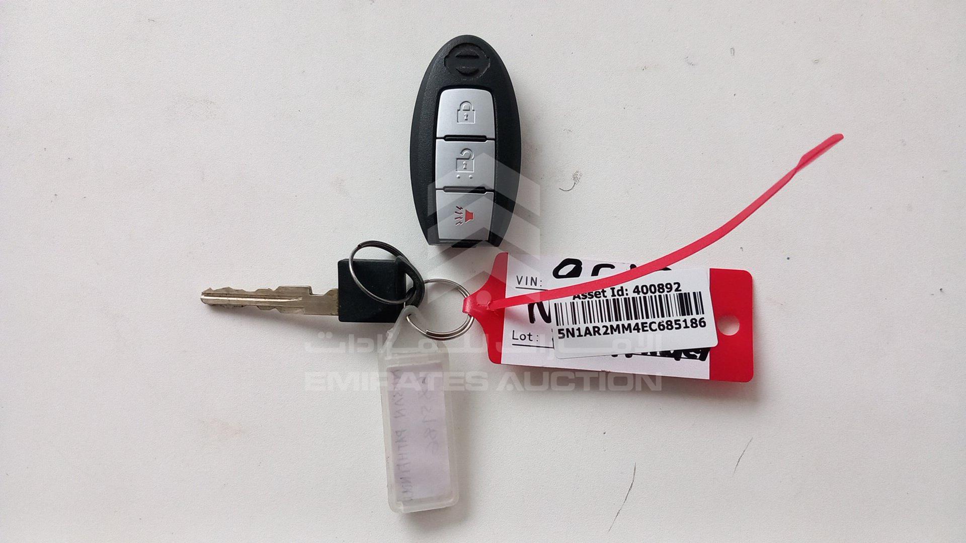2014 NISSAN PATHFINDER VIN: 5N1AR2MM4EC685186