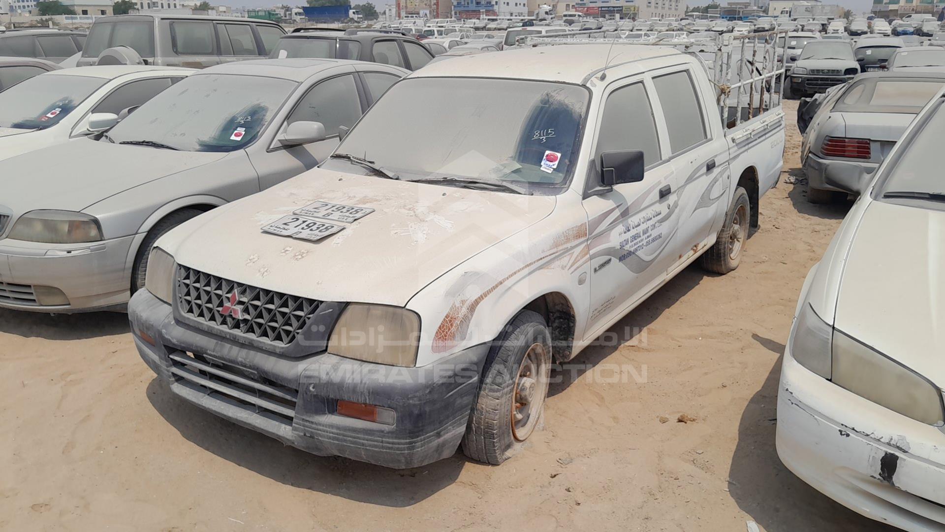 2004 MITSUBISHI L 200 VIN: MMBJNK6204D086136
