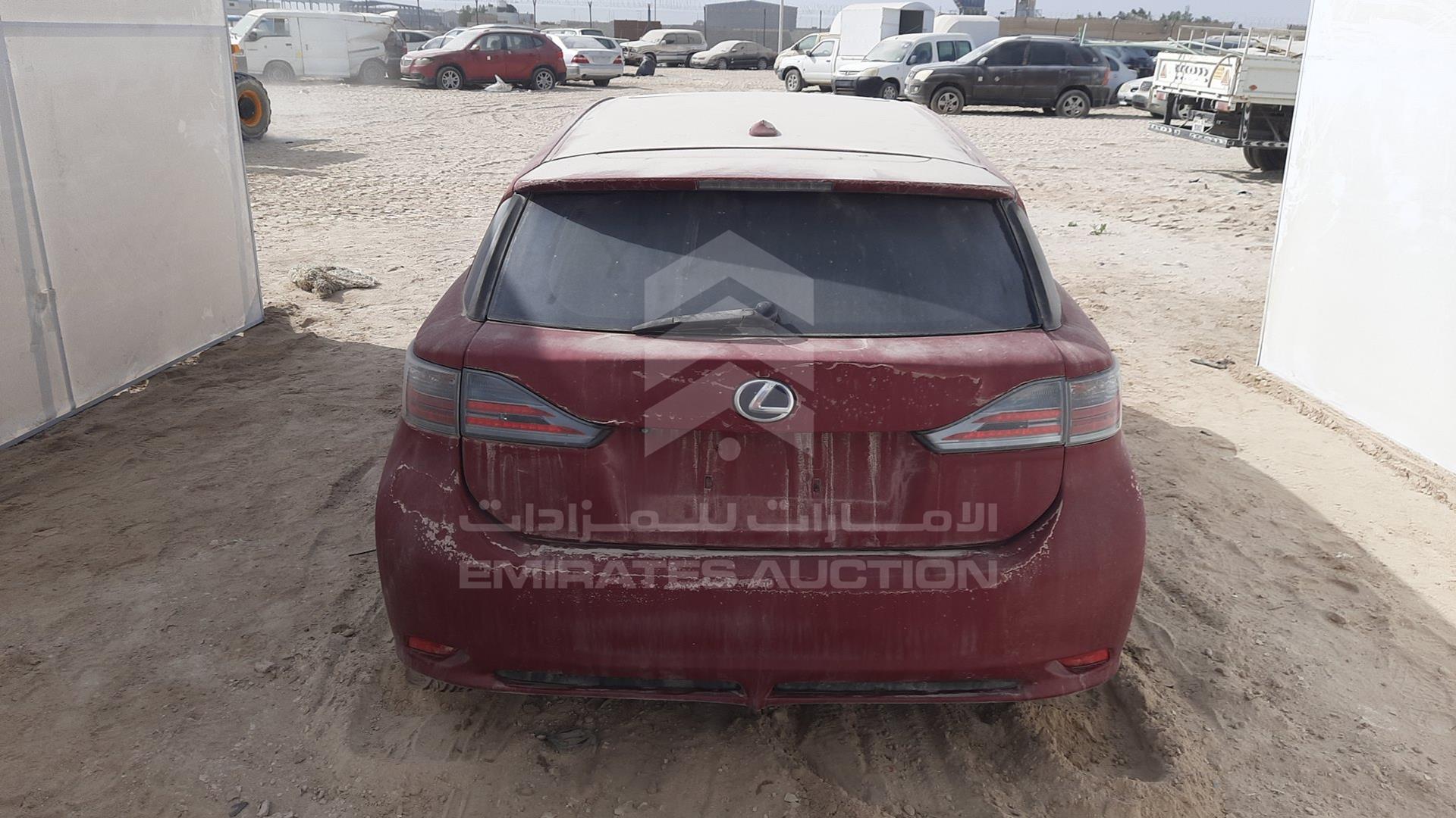 2012 LEXUS CT 200 H VIN: JTHKD5BH8C2089515