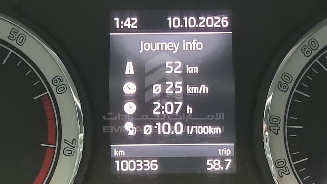 2018 Skoda KODIAQ — Odometer Reading — Photo 2