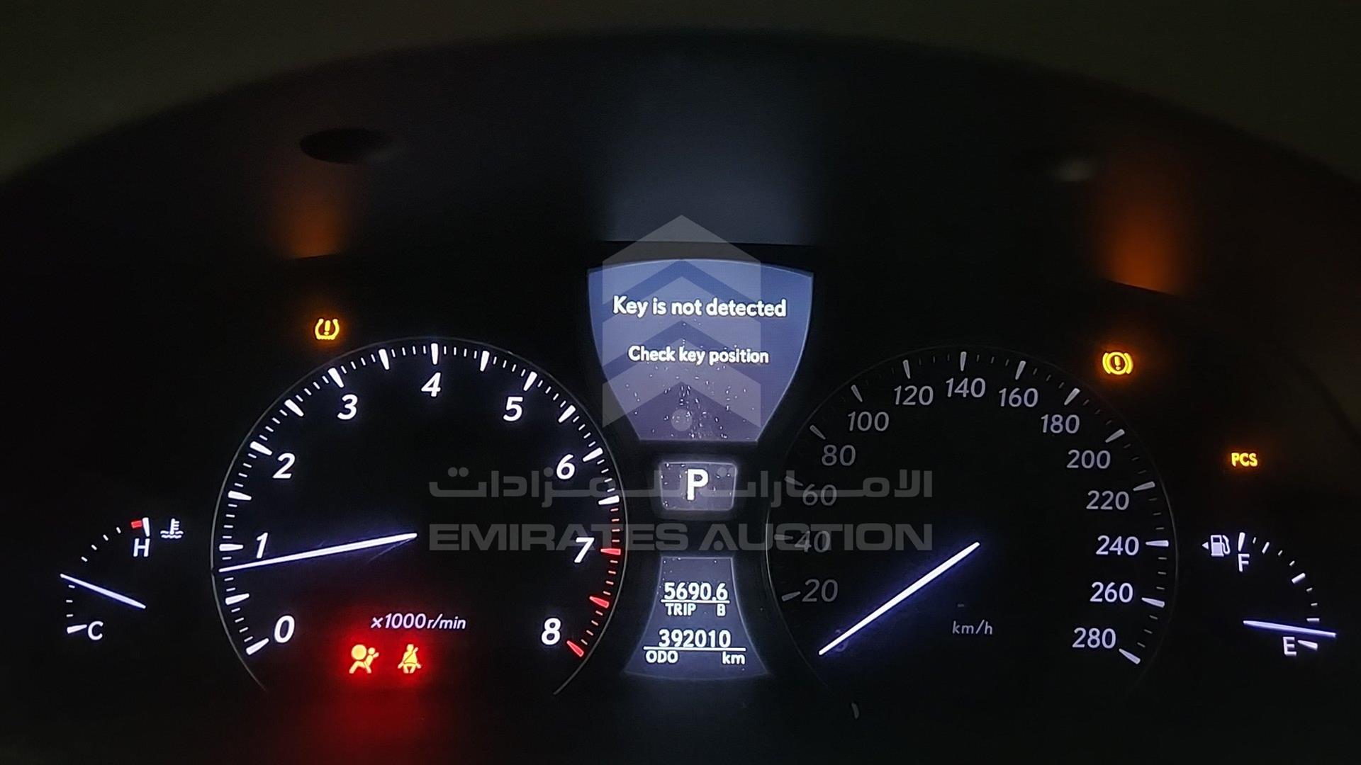 2009 LEXUS LS 460 VIN: JTHBM46F595085349