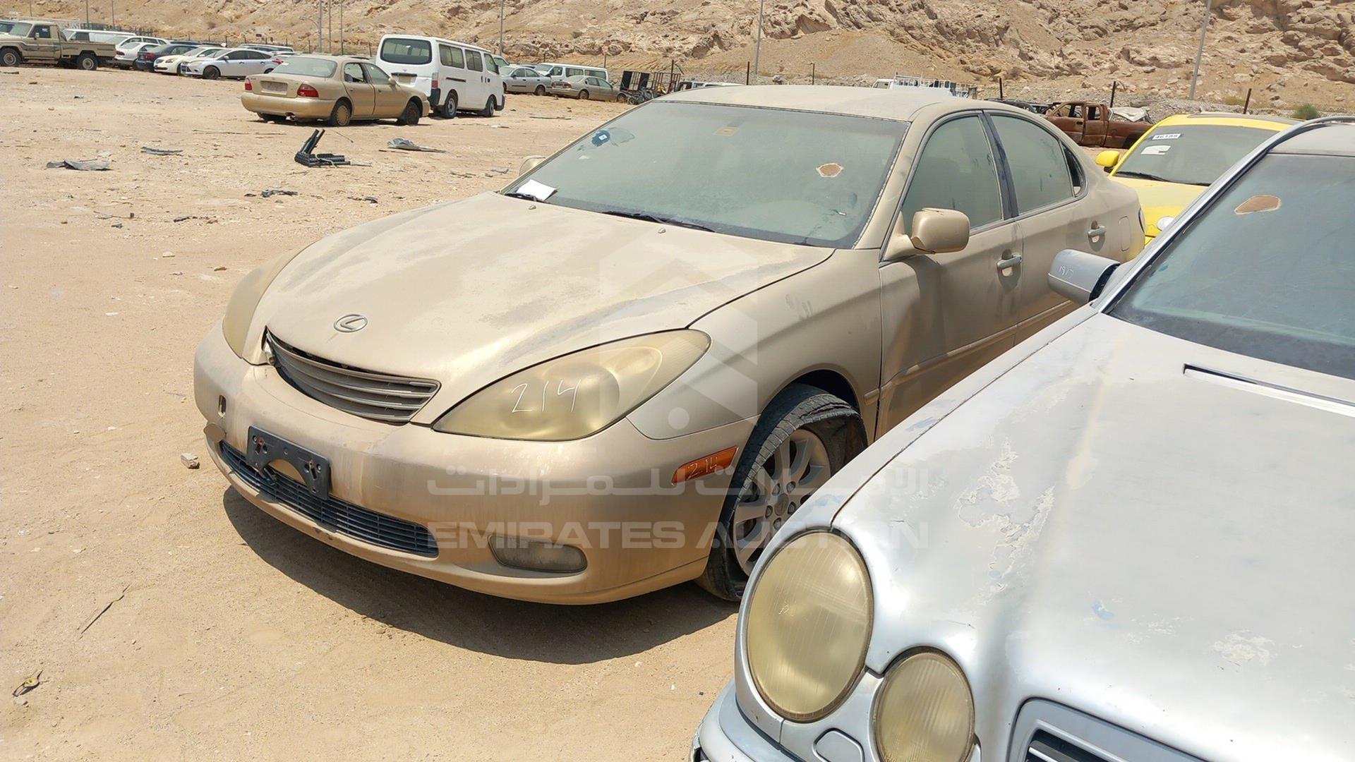 2003 LEXUS ES 300 VIN: JTHBF30G430135510