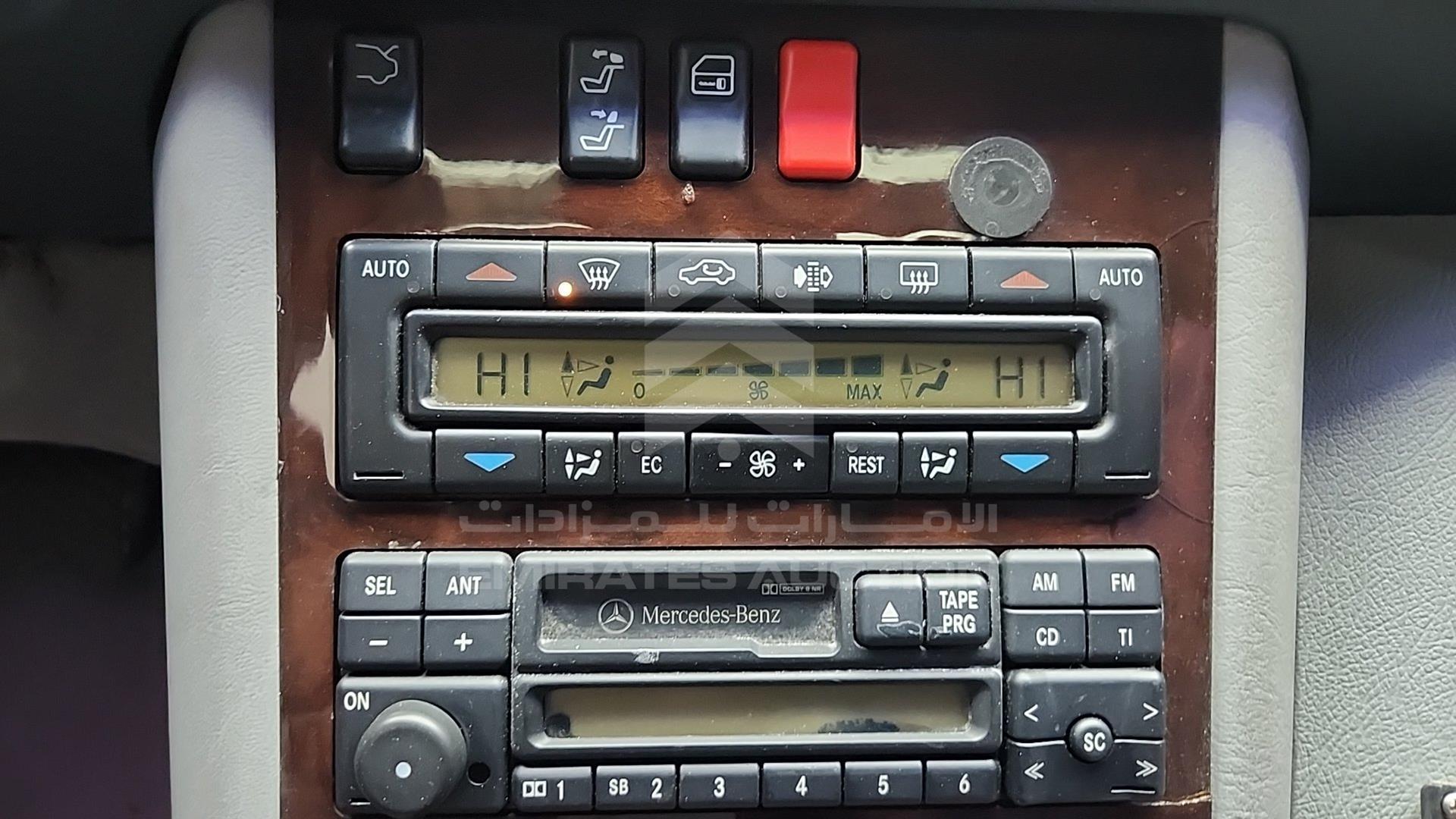1997 MERCEDES S 500 VIN: WDB1400511A334675