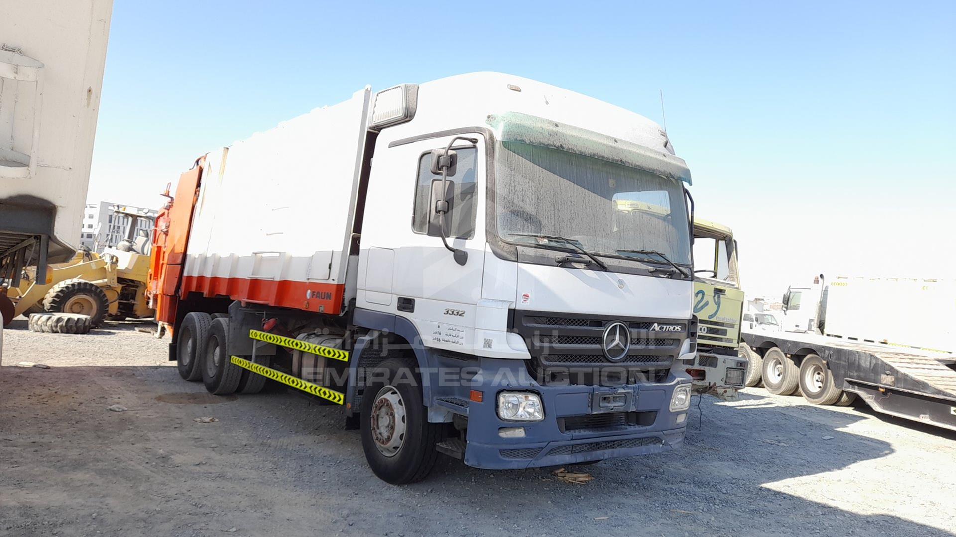 2008 MERCEDES ACTROS VIN: WDAKHCAA18L280325