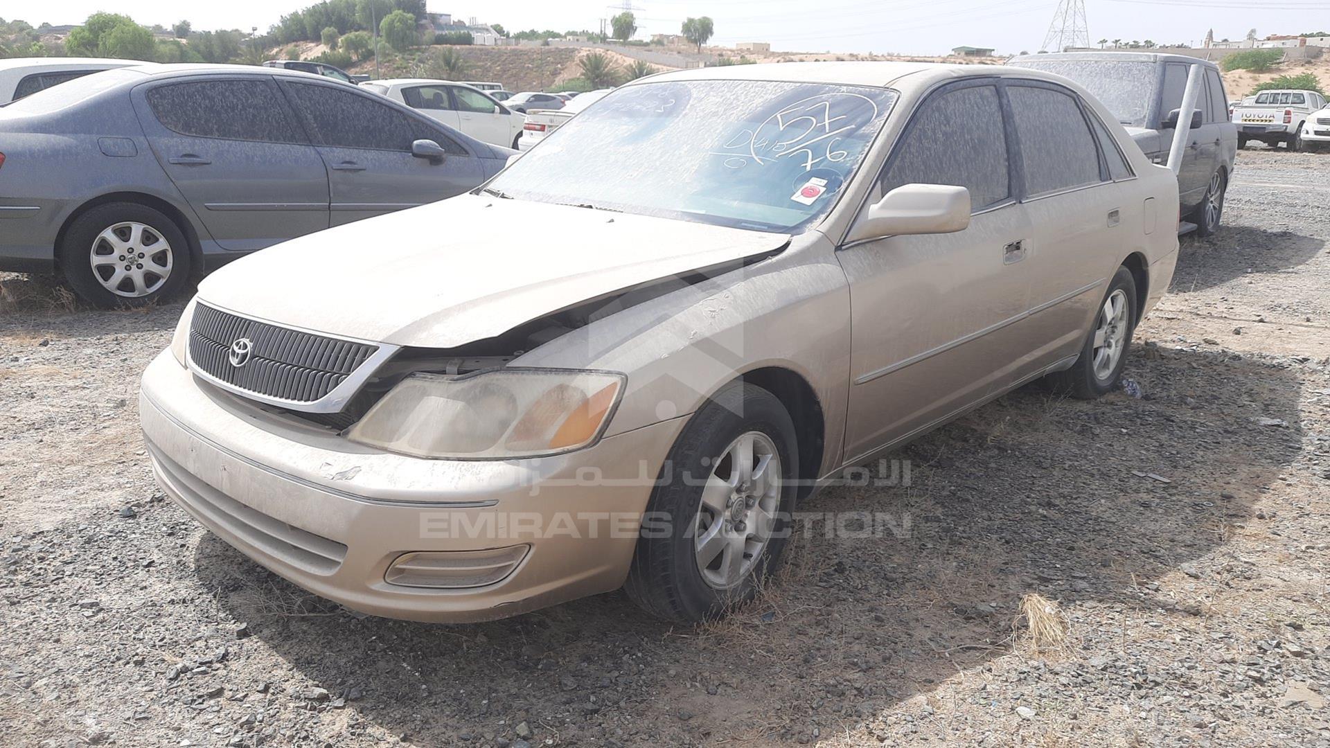2001 TOYOTA AVALON VIN: 4T1BF28B51U157666