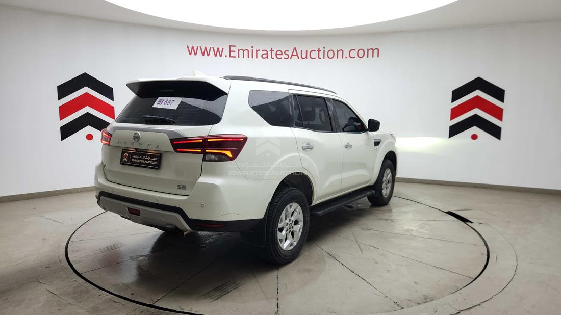 2024 Nissan Xterra — Rear Right Angle — Photo 10