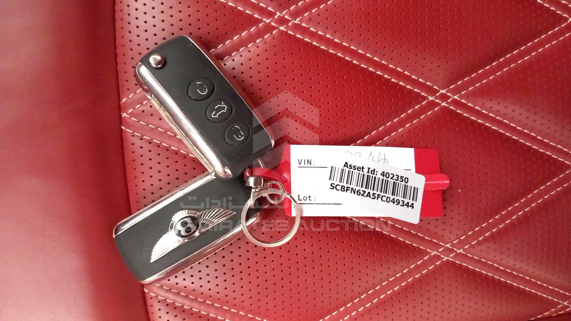 2015 BENTLEY CONTINENTAL VIN: SCBFN6ZA5FC049344