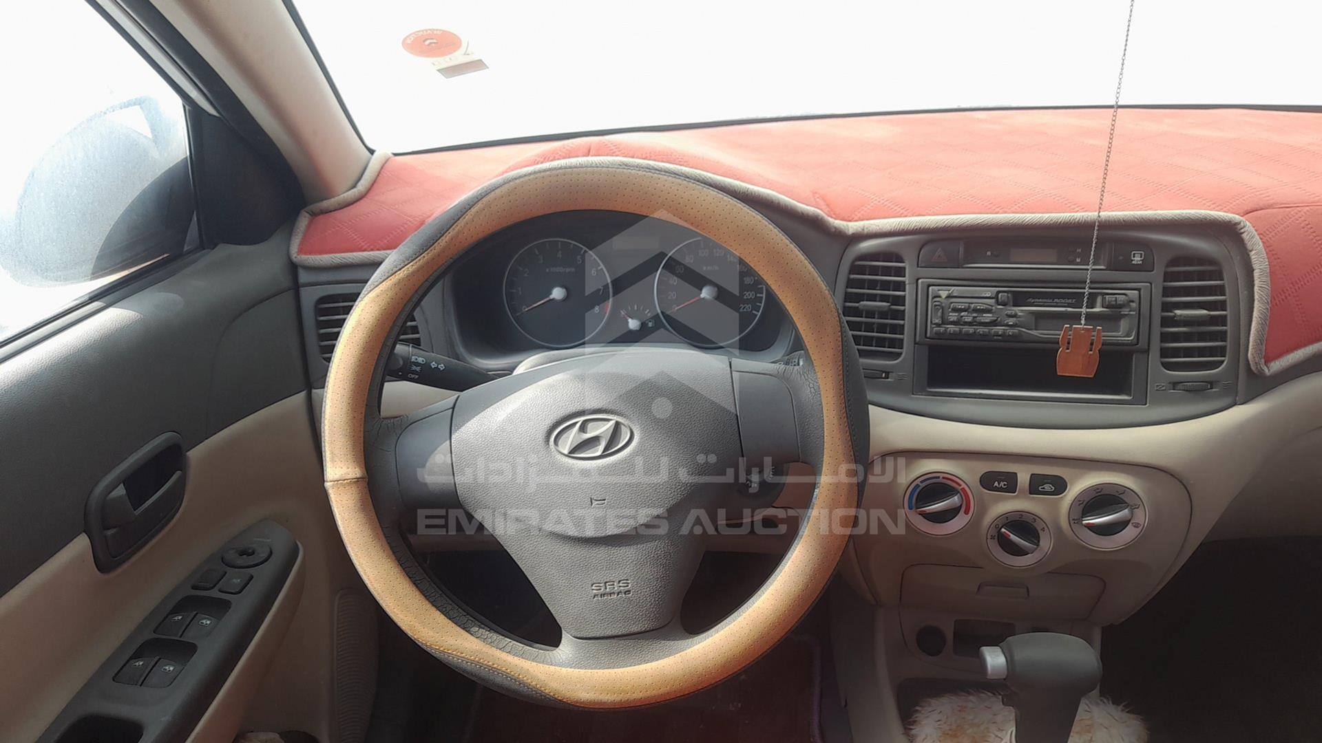 2008 HYUNDAI ACCENT VIN: KMHCM41A88U200219