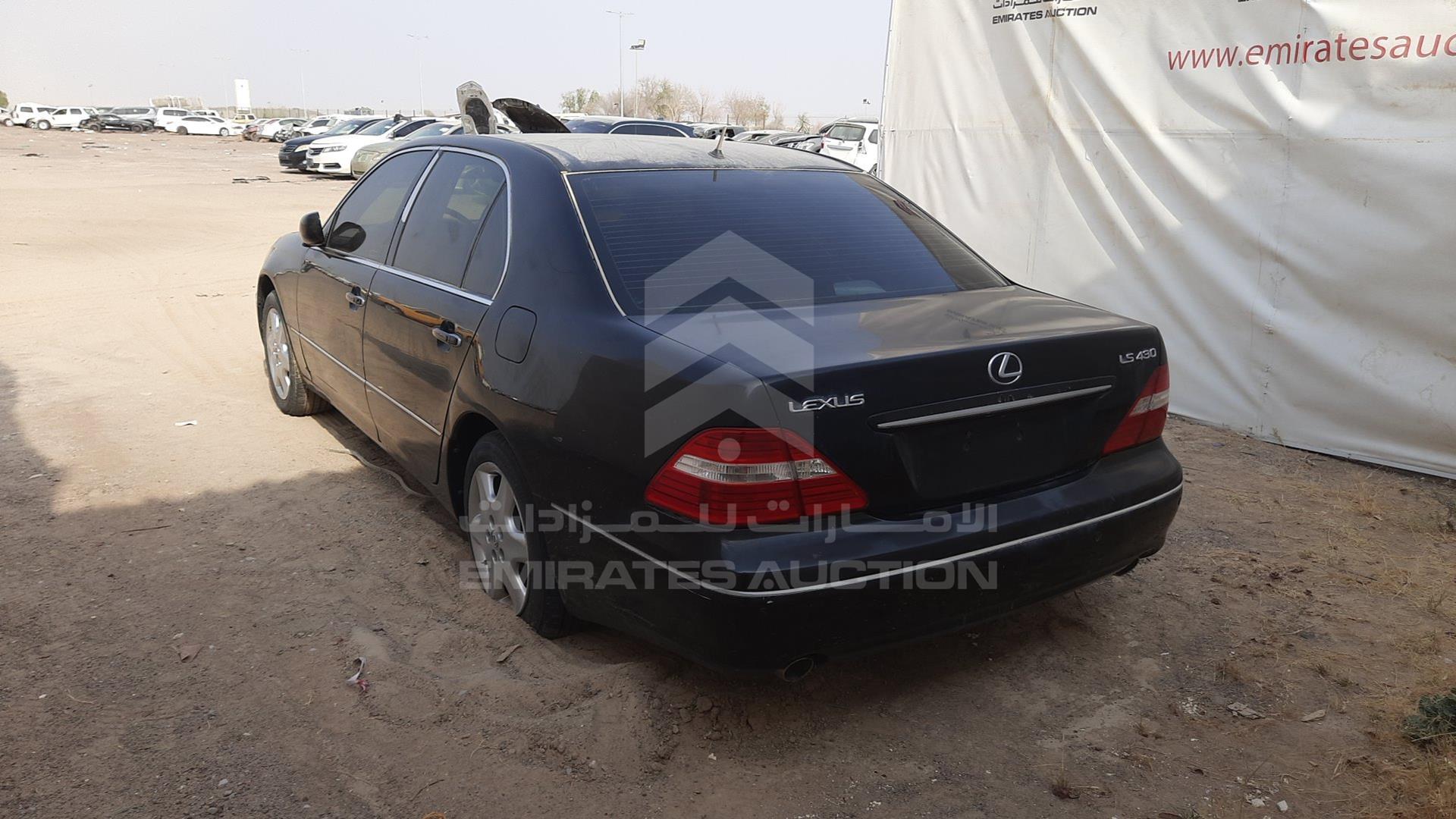 2005 LEXUS LS 430 VIN: JTHBN36F855020609