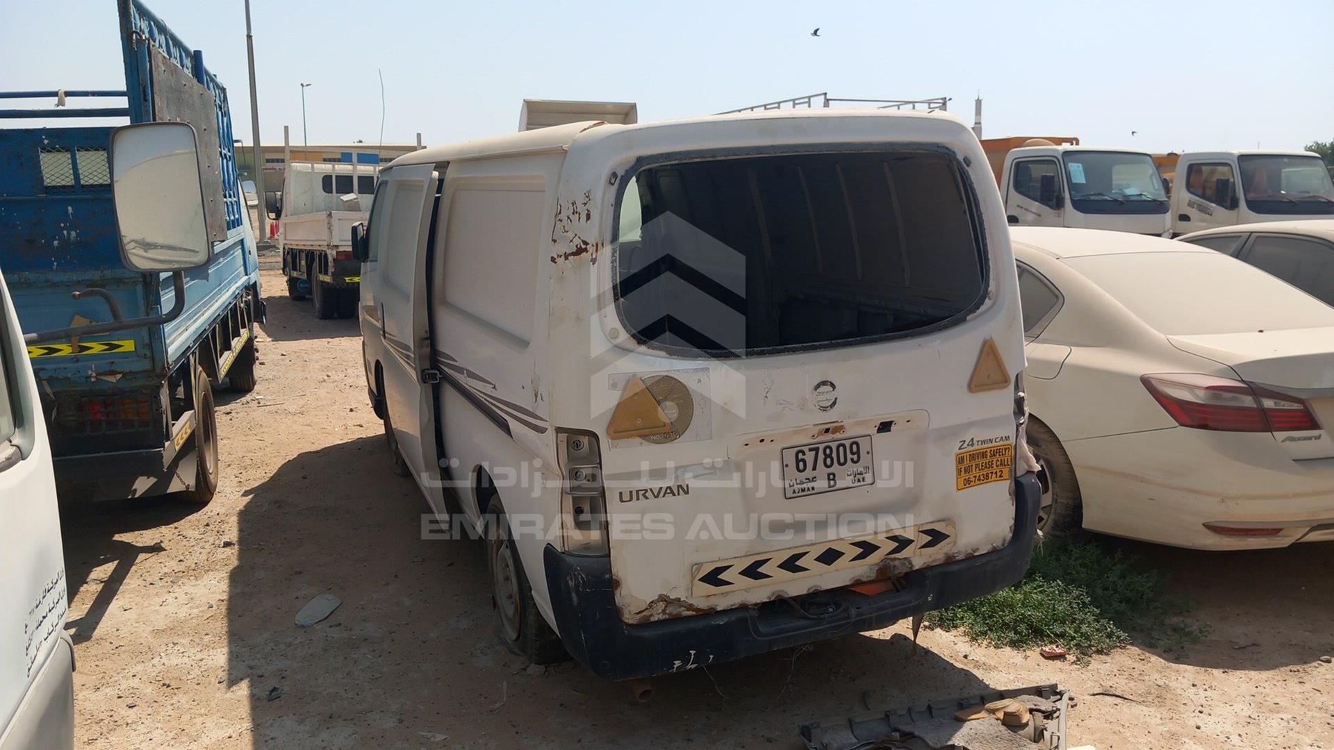 2007 NISSAN URVAN VIN: JN6FE52S17X421389