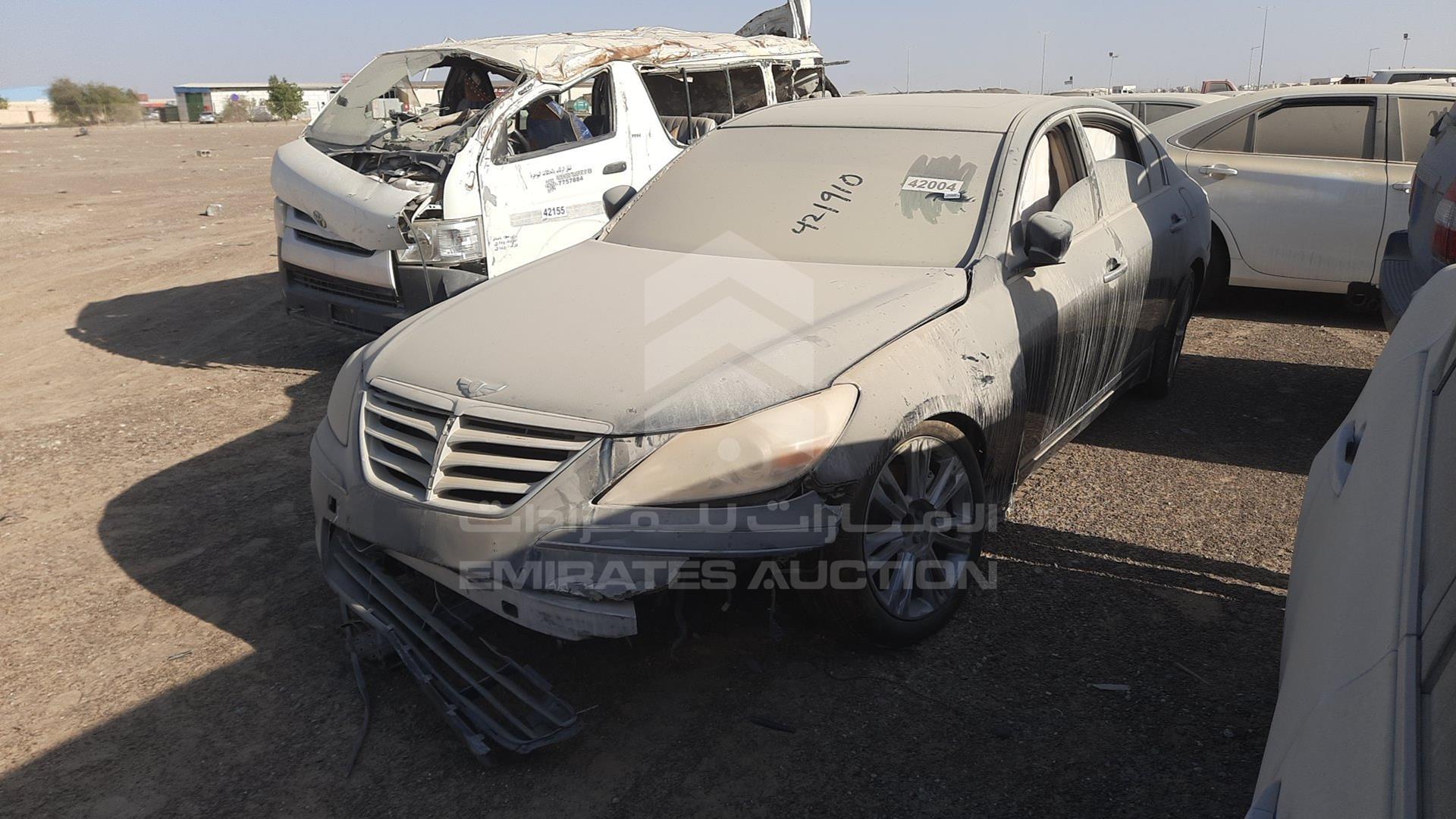 2009 HYUNDAI GENESIS VIN: KMHGC46F49U050460