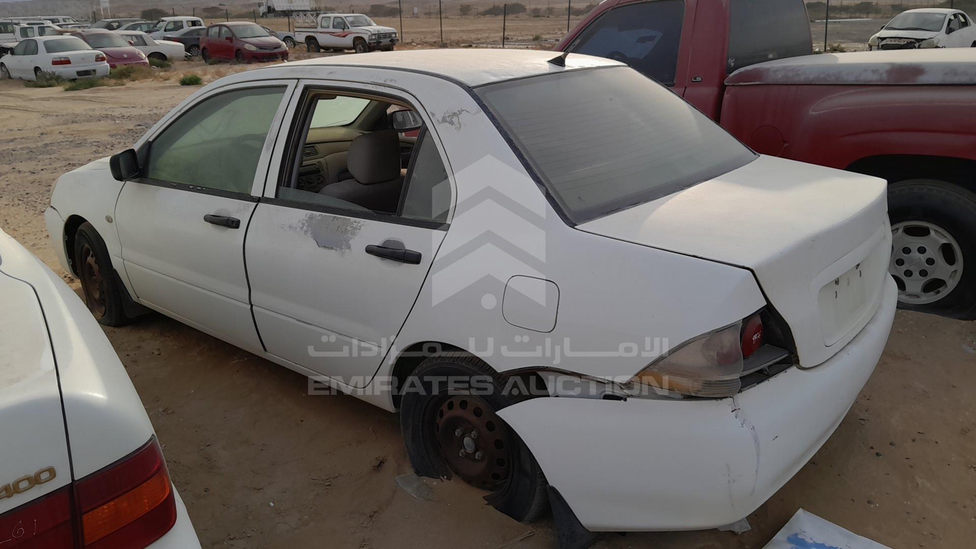 2008 MITSUBISHI LANCER VIN: JMYSRCS1A8U738708