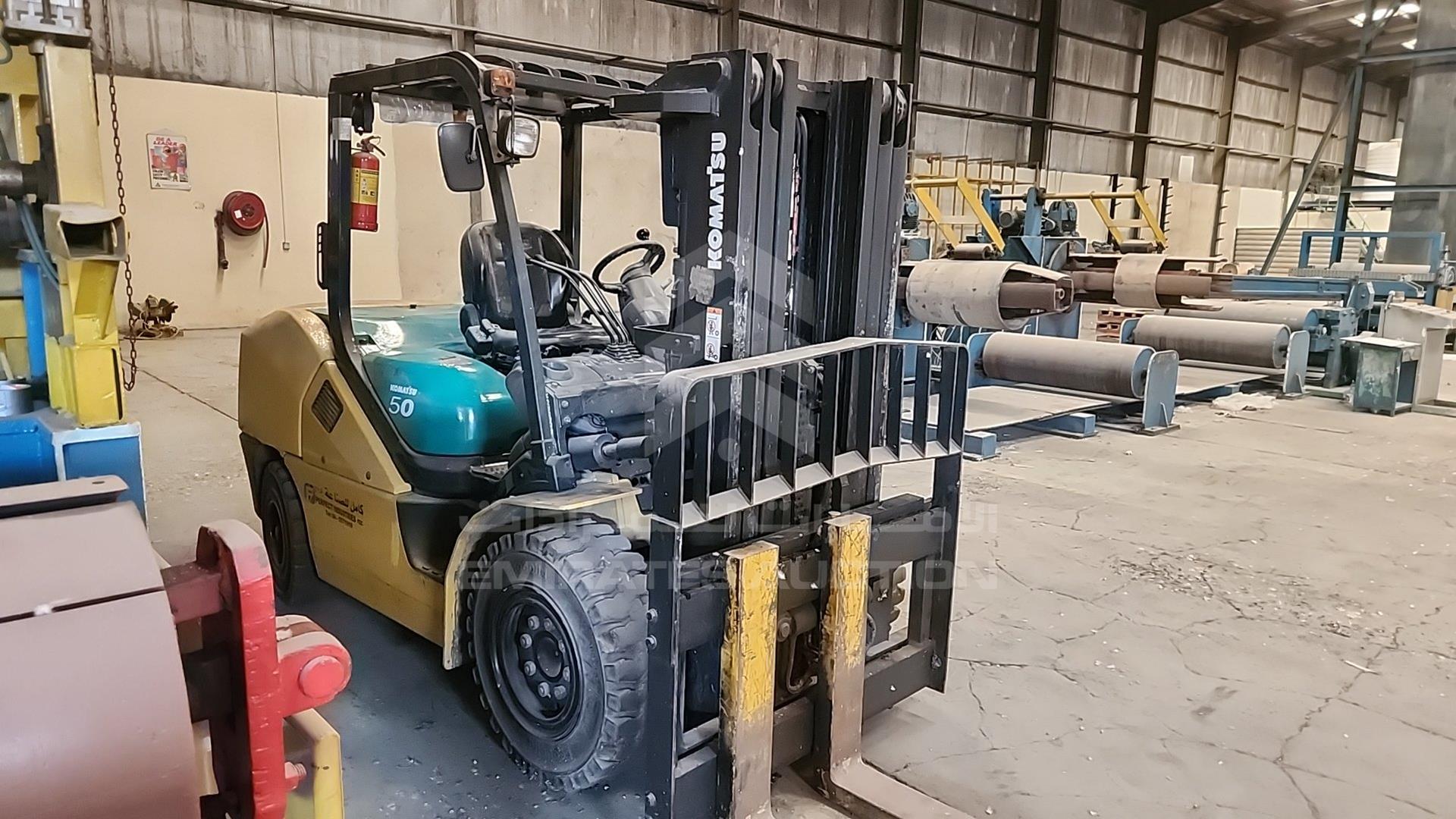 2016 KOMATSU FD50 VIN: 138526