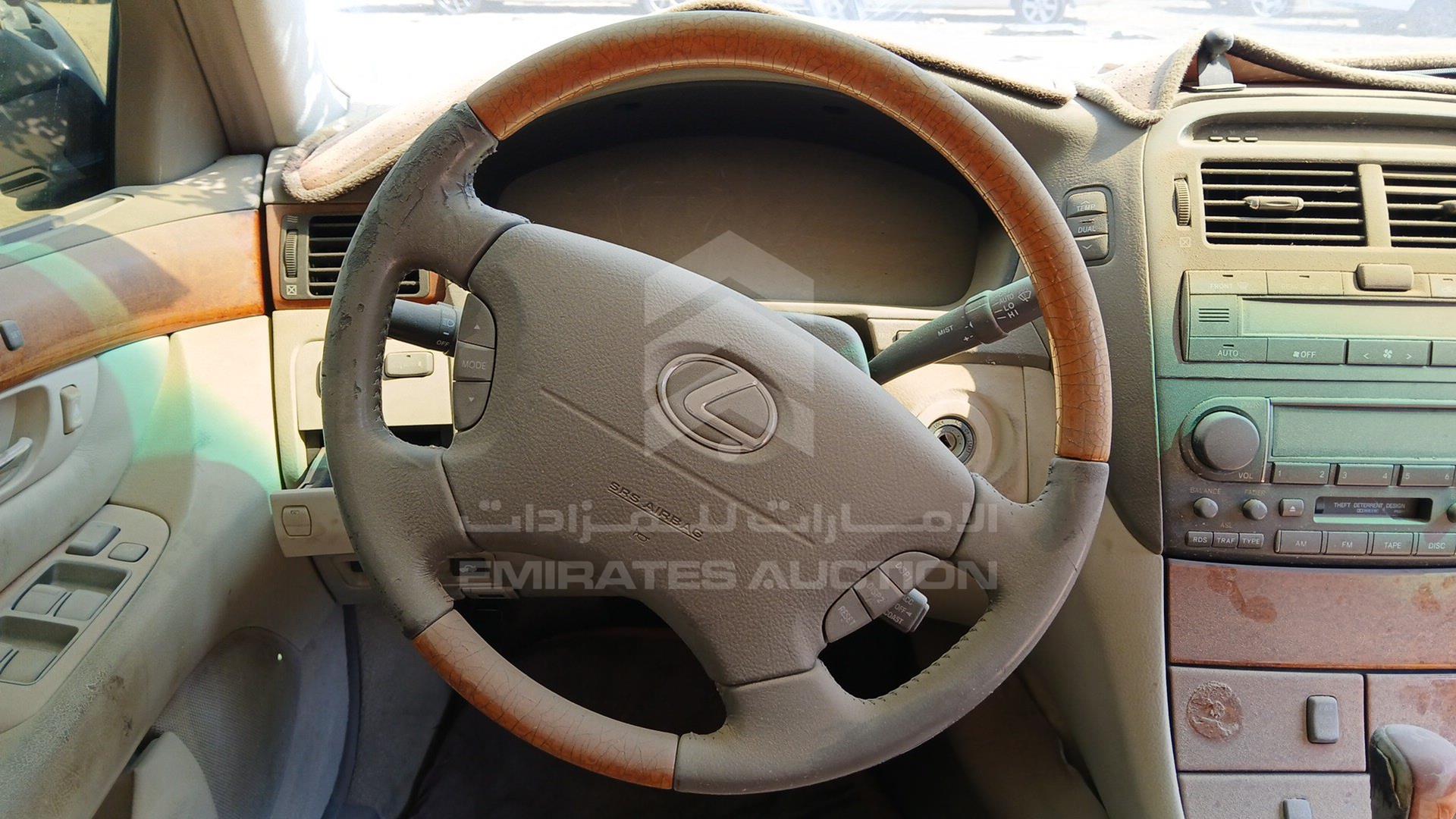 2002 LEXUS LS 430 VIN: JTHBN30F620078753
