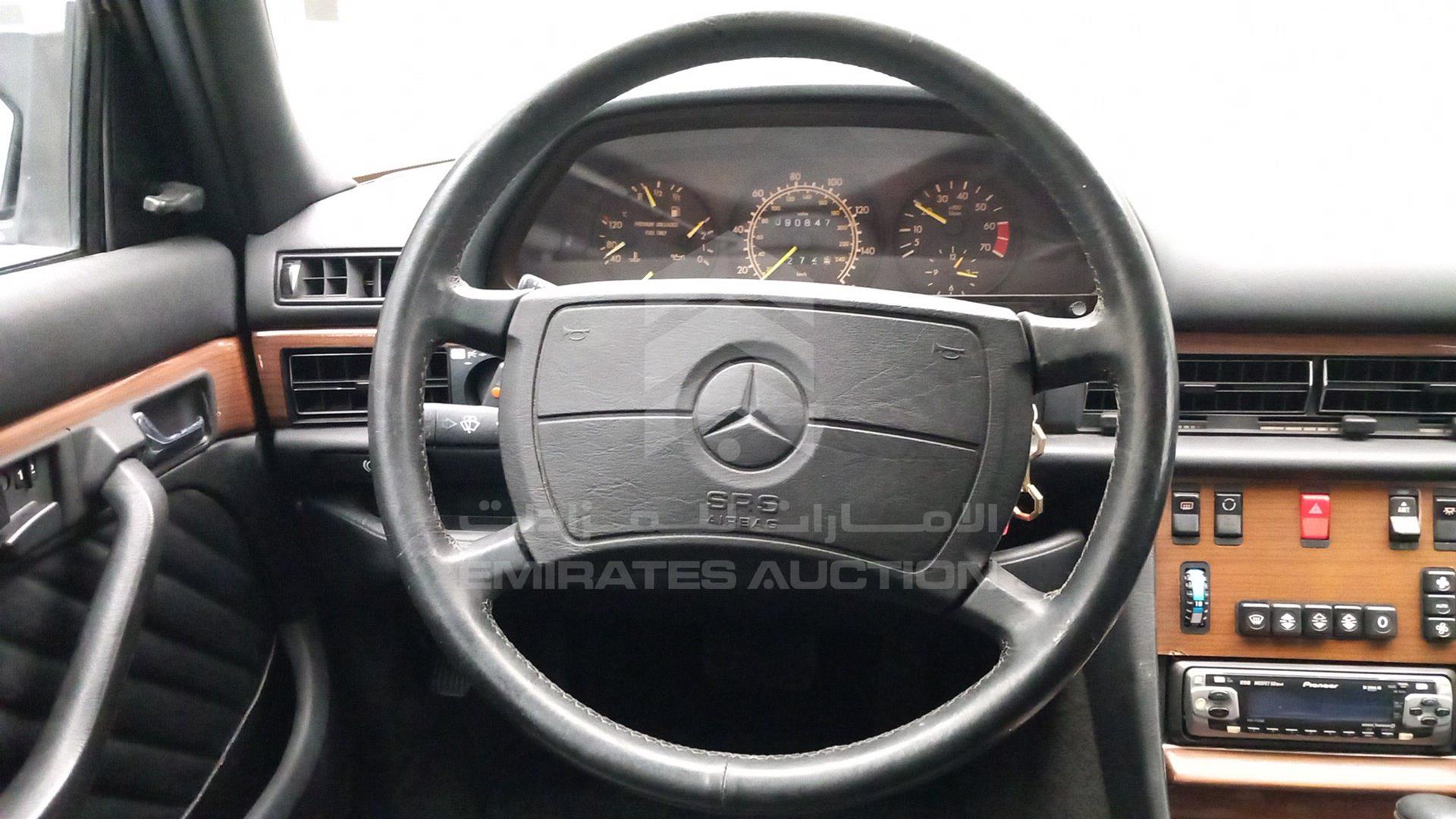 1989 MERCEDES S420 VIN: WDBCA35E6KA487507