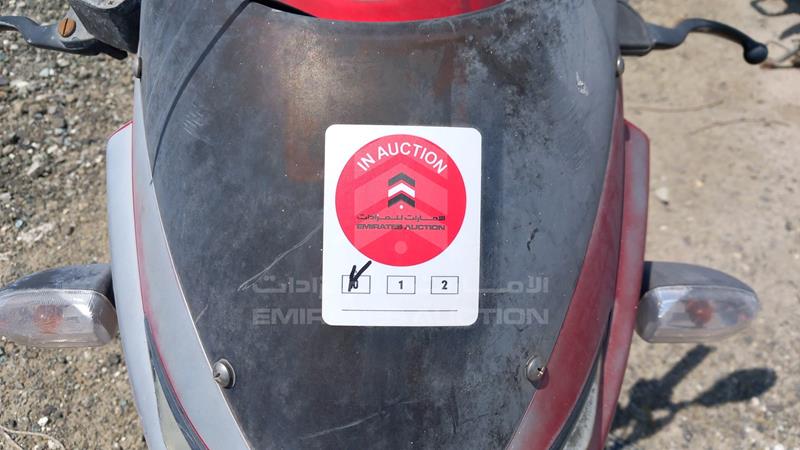 MD2DHJCZZRCB10481 Auction: EmiratesAuction Lot: 406777 MD2DHJCZZRCB10481 Bajaj Pulsar 200 CC 2008 RED Photo 12
