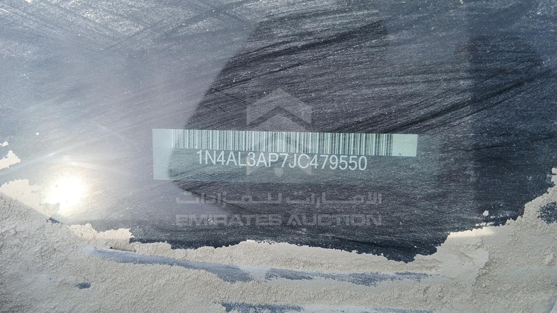 نيسان التيما 2018 — رقم الشاسيه على الهيكل — صورة 3