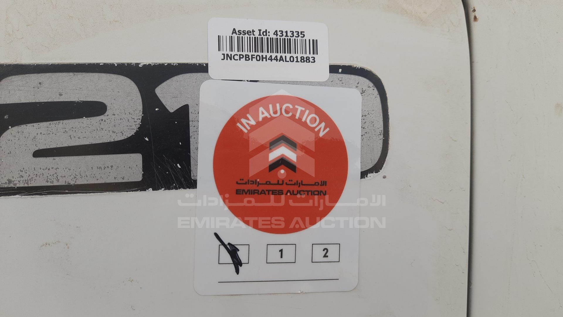 2004 NISSAN DIESEL PK 210 VIN: JNCPBF0H44AL01883