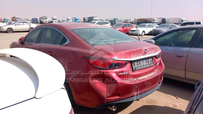 JM7GL4S30J1132889 Auction: EmiratesAuction Lot: 406952 JM7GL4S30J1132889 Mazda 6 2018 RED Photo 4