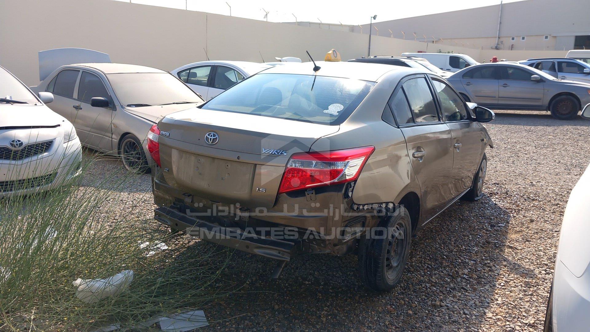 2015 TOYOTA YARIS VIN: MHFBT9F31F6025182