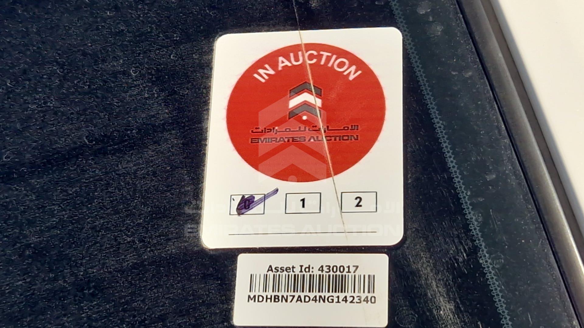 2022 NISSAN SUNNY VIN: MDHBN7AD4NG142340