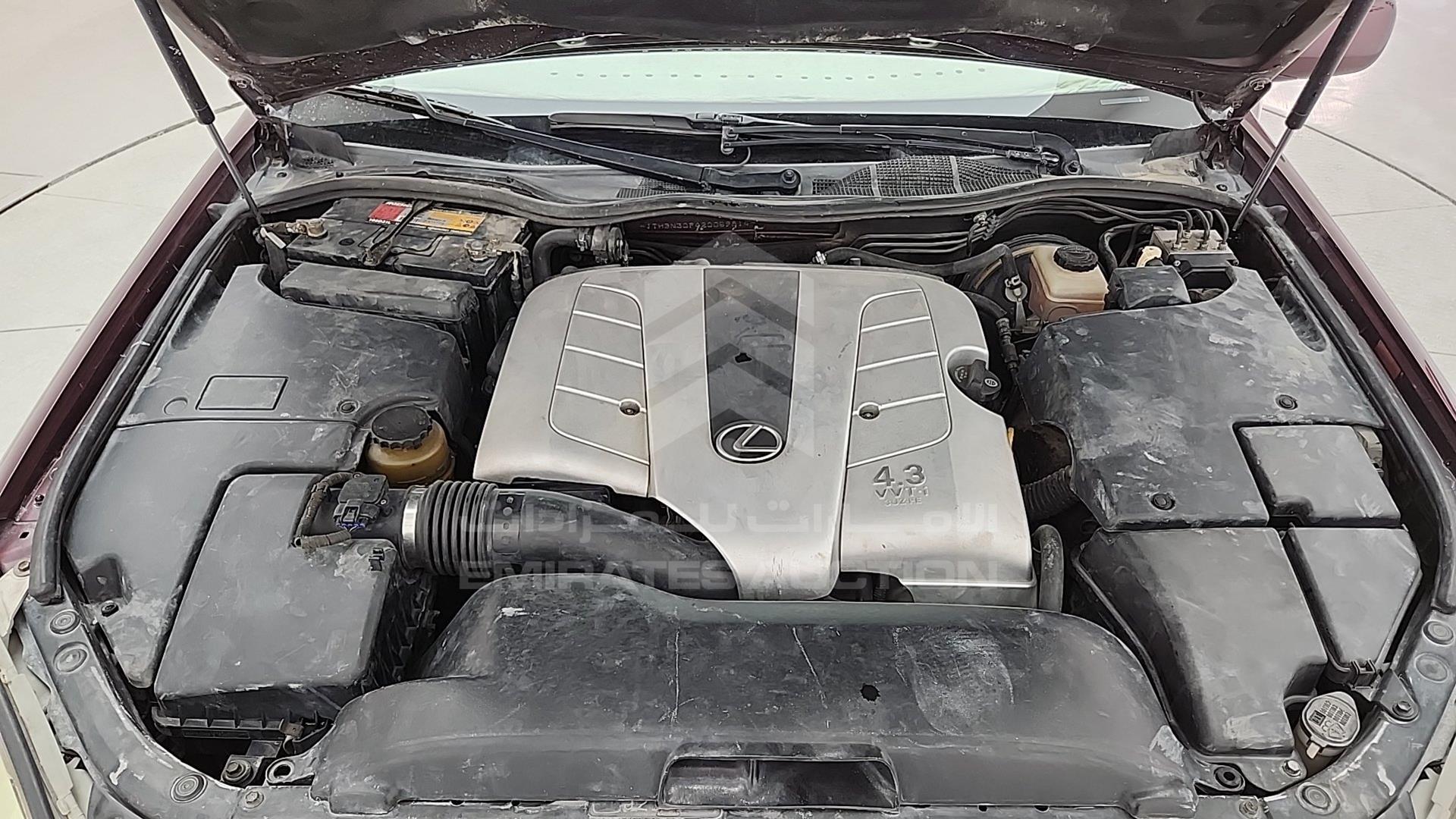 2002 LEXUS LS 430 VIN: JTHBN30F420059814