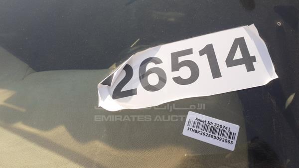 JTHBK262595092065 Lexus IS 250