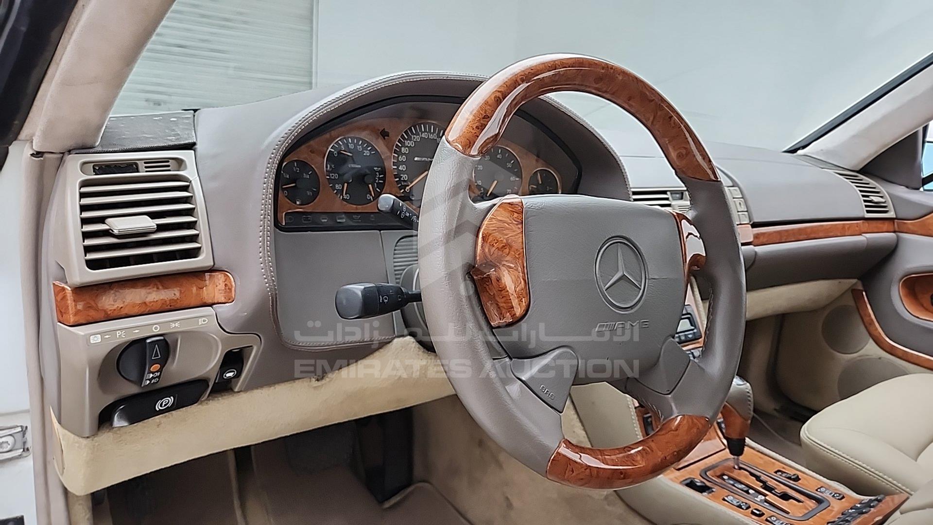 1998 MERCEDES CL 500 VIN: WDB1400701A380969