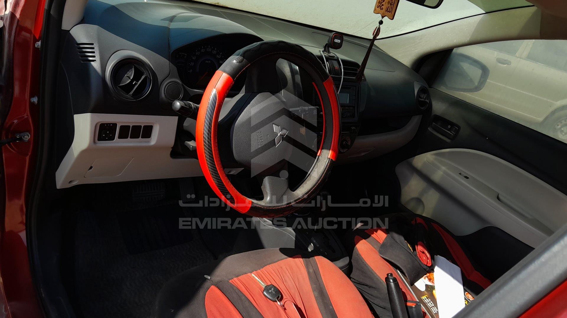 2014 MITSUBISHI MIRAGE VIN: MMBXTA03AEH008821