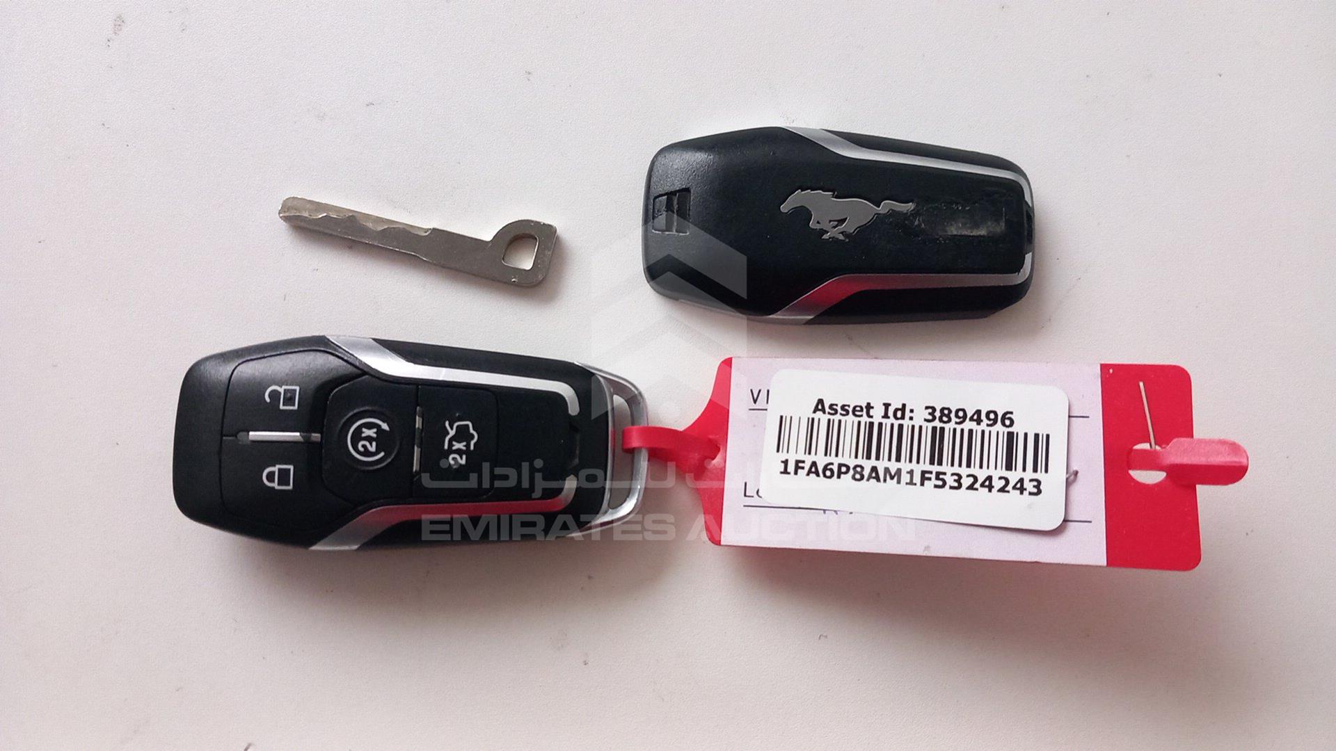 2015 FORD MUSTANG VIN: 1FA6P8AM1F5324243