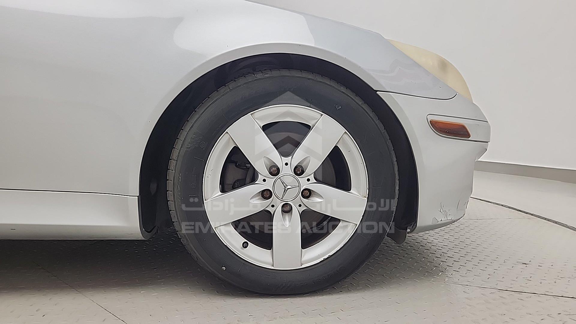 2006 MERCEDES SLK280 VIN: WDBWK54F06F103701