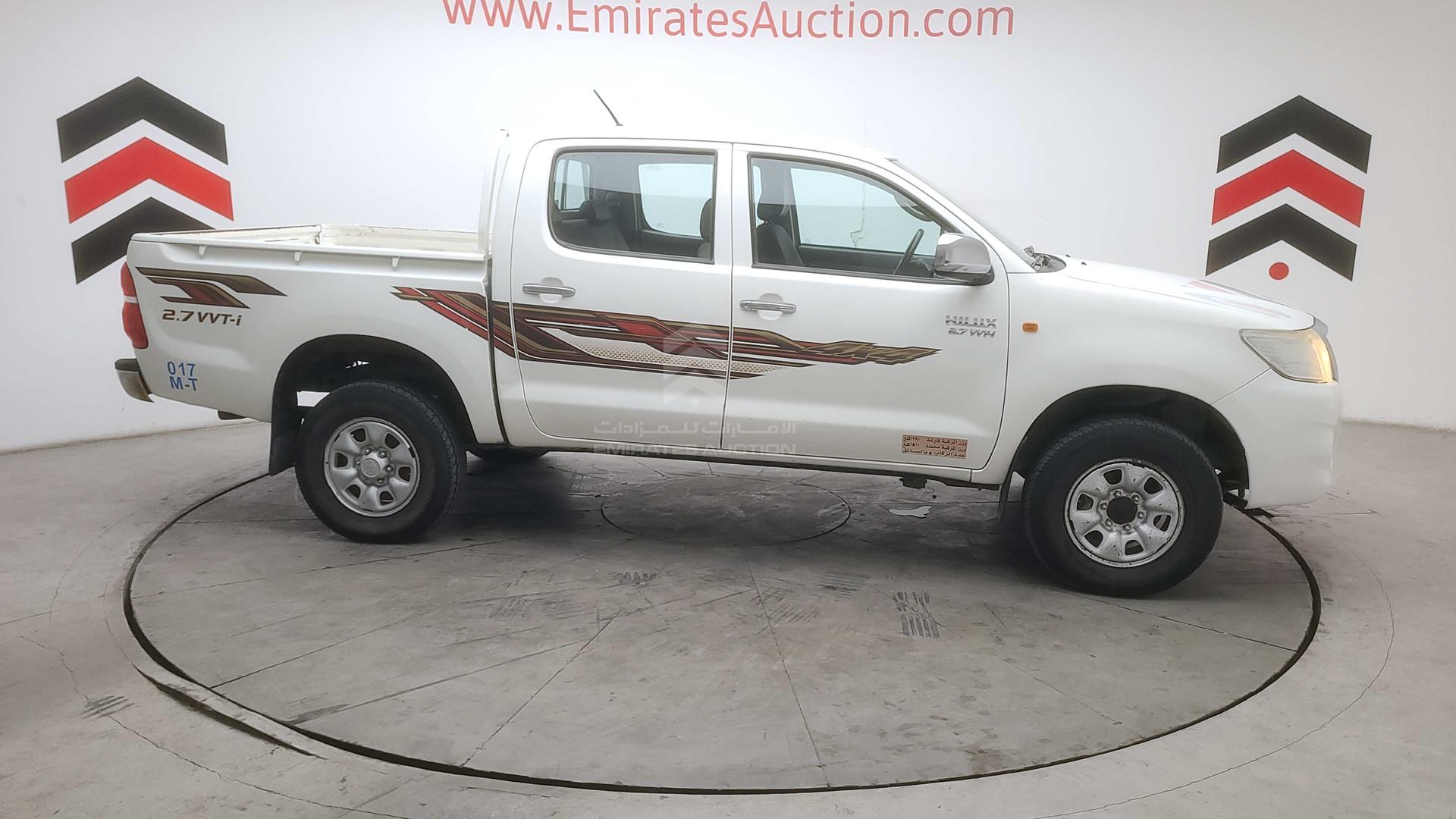 2013 TOYOTA HILUX VIN: MR0FX22G6D1362900