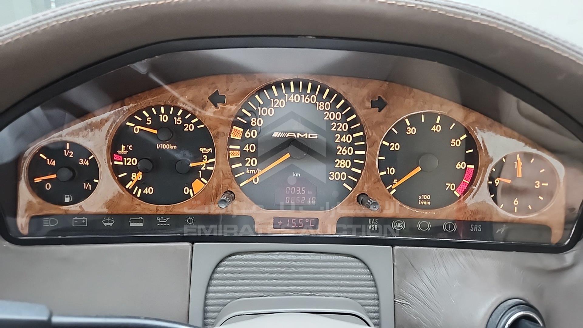 1998 MERCEDES CL 500 VIN: WDB1400701A380969
