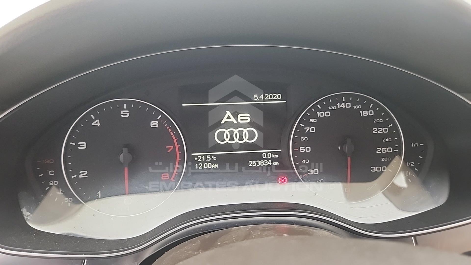 2013 AUDI A6 VIN: WAUAFCFC7DN087603