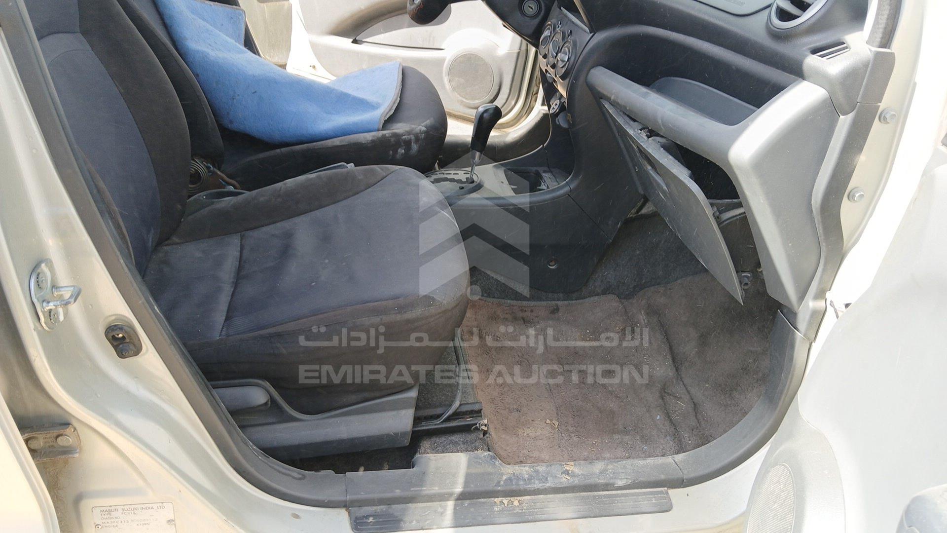2012 SUZUKI CELERIO VIN: MA3FC31S3CA509112