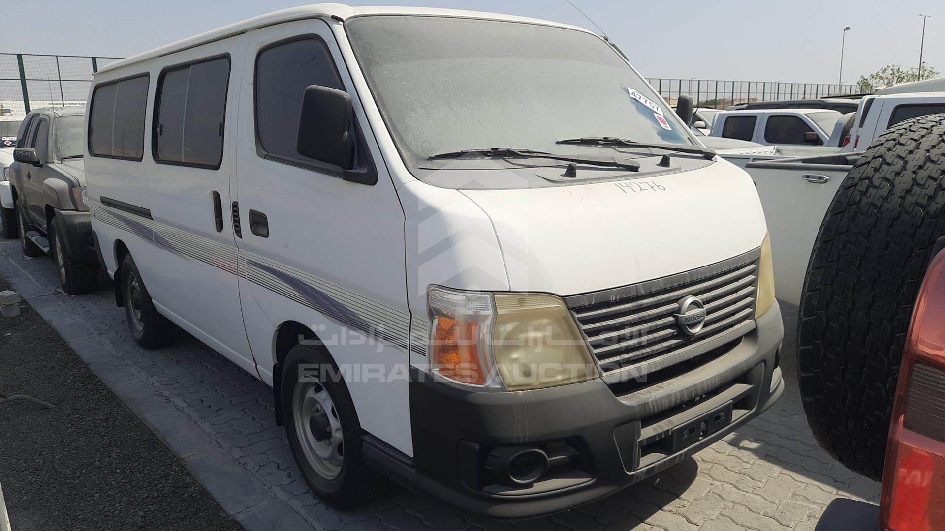 2010 NISSAN URVAN VIN: JN6AE54S9AX022583