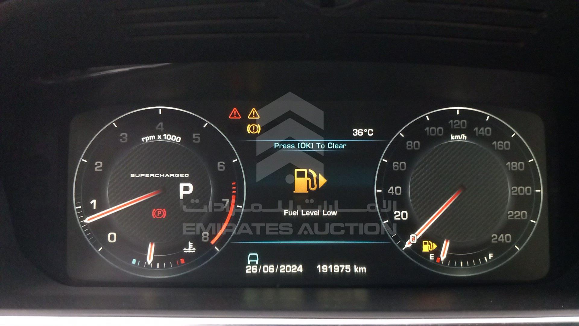 2013 RANGE ROVER VOGUE VIN: SALGA2EF5DA119854