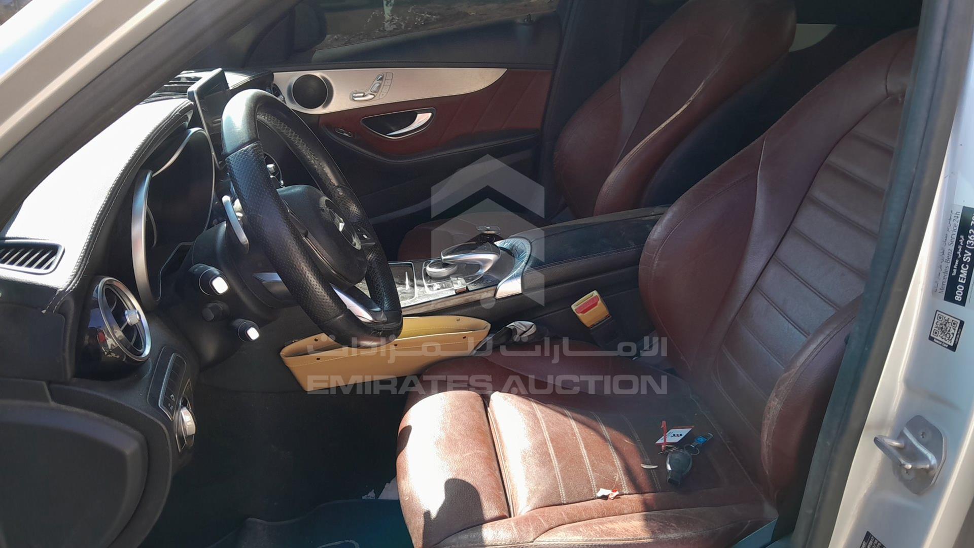 2017 MERCEDES C 200 VIN: WDDWF4CB3HR255400