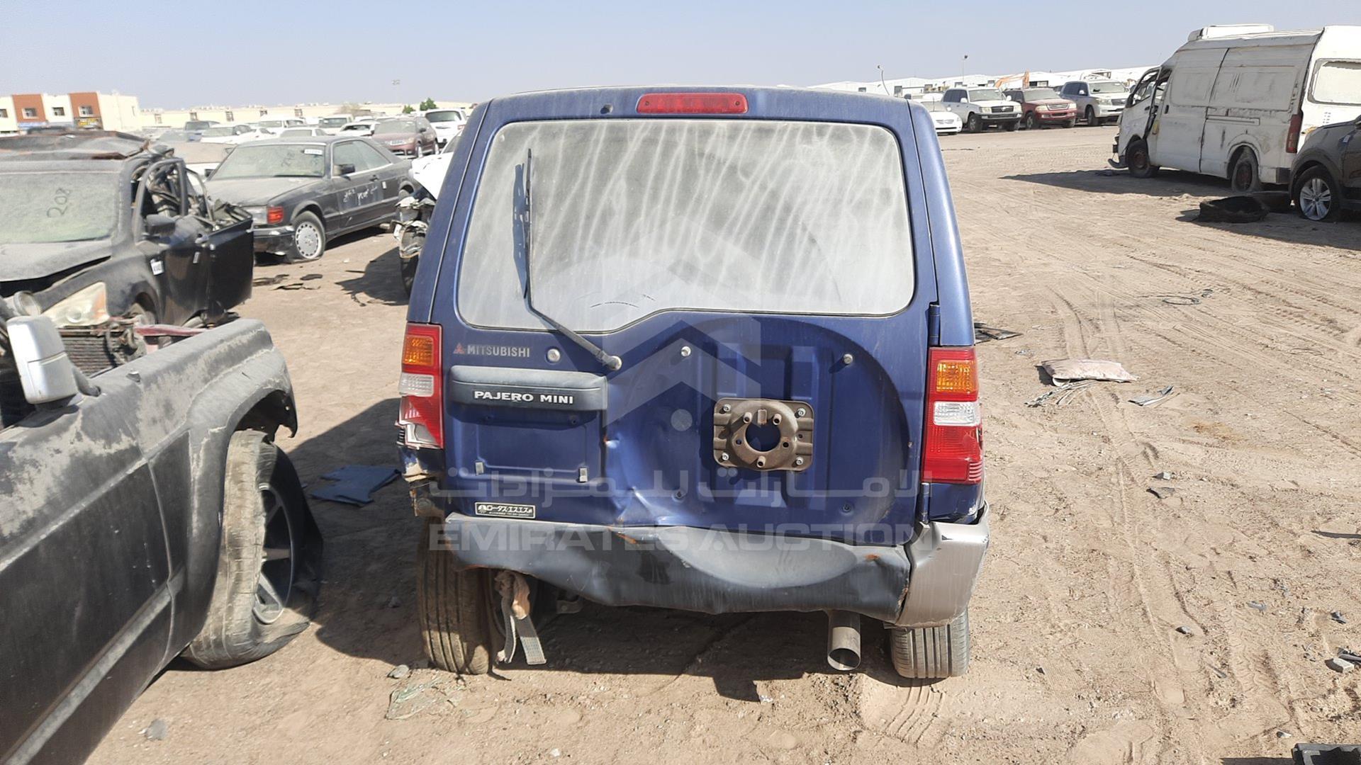 1999 MITSUBISHI PAJERO MINI VIN: H58A0015476